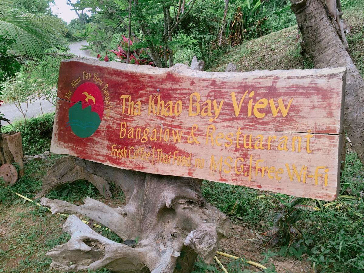 Tha Khao Bay View Bungalow Ko Yao Noi Exterior foto